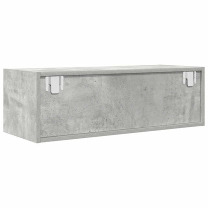 Tv Skříňka Betonově Šedá 80X31X25,5 Cm Kompozitní Dřevo