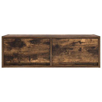 Tv Skříňka Kouřový 80X31X25,5 Cm Kompozitní Dřevo