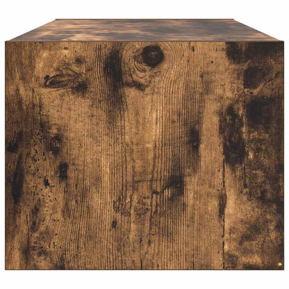 Tv Skříňka Kouřový 80X31X25,5 Cm Kompozitní Dřevo