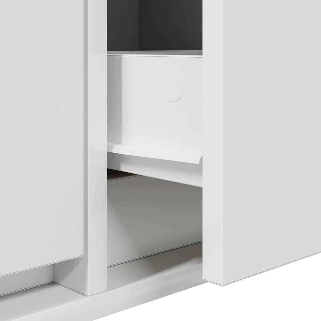 Televizní Skříň 100 X 31 X 25,5 Cm Bílá Kompozitní Dřevo