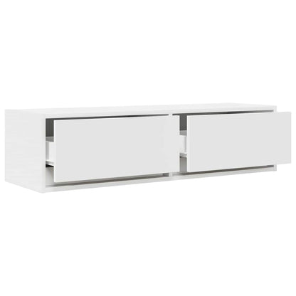 Televizní Skříň 100 X 31 X 25,5 Cm Bílá Kompozitní Dřevo