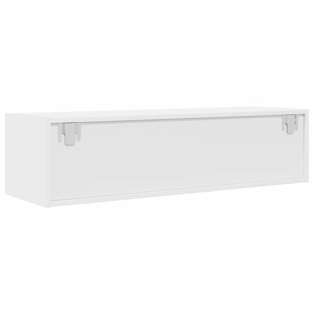 Televizní Skříň 100 X 31 X 25,5 Cm Bílá Kompozitní Dřevo
