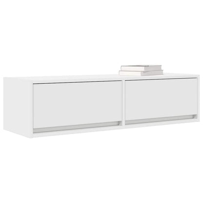 Televizní Skříň 100 X 31 X 25,5 Cm Bílá Kompozitní Dřevo