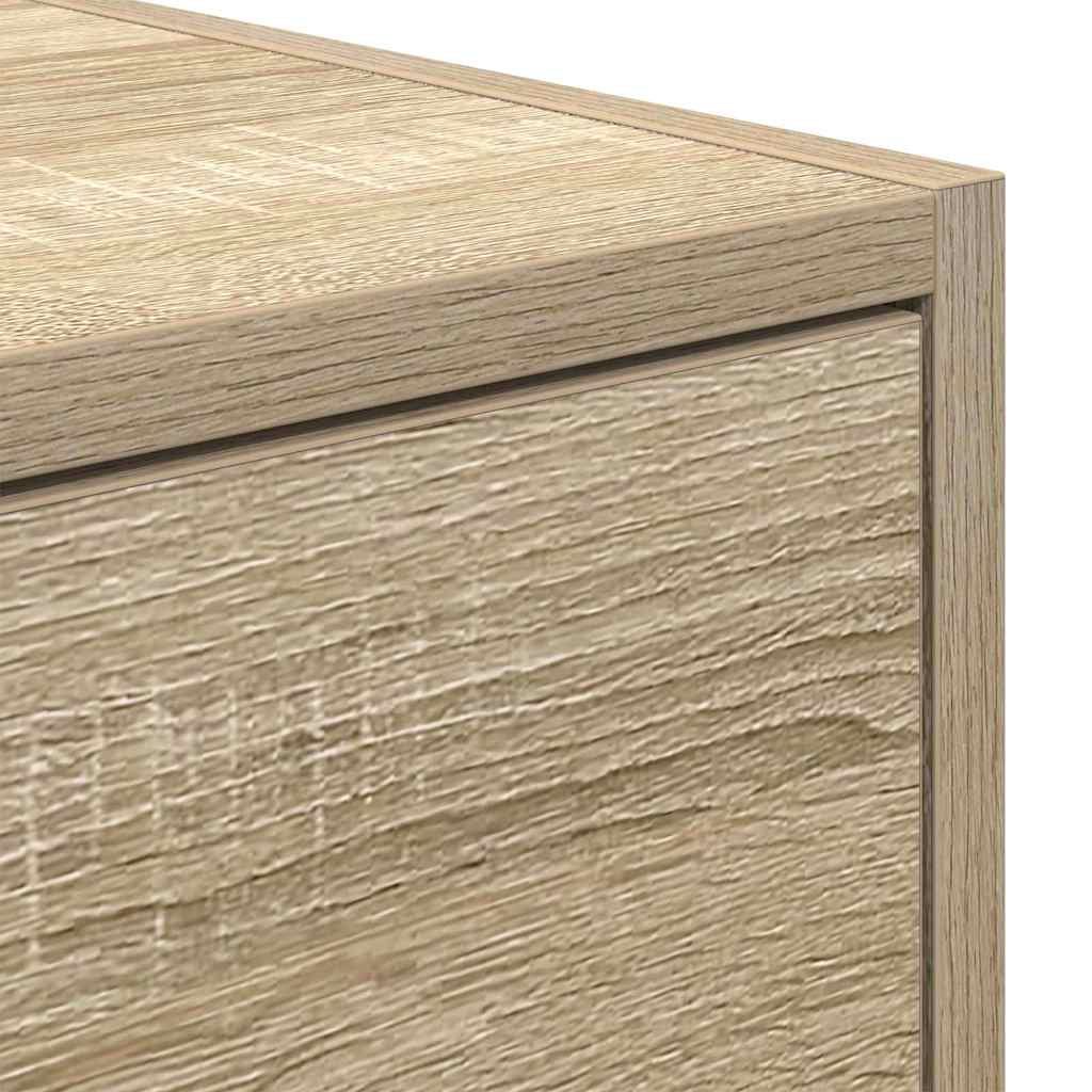 Televizní Skříň 100 X 31 X 25,5 Cm Dub Sonoma Kompozitní Dřevo