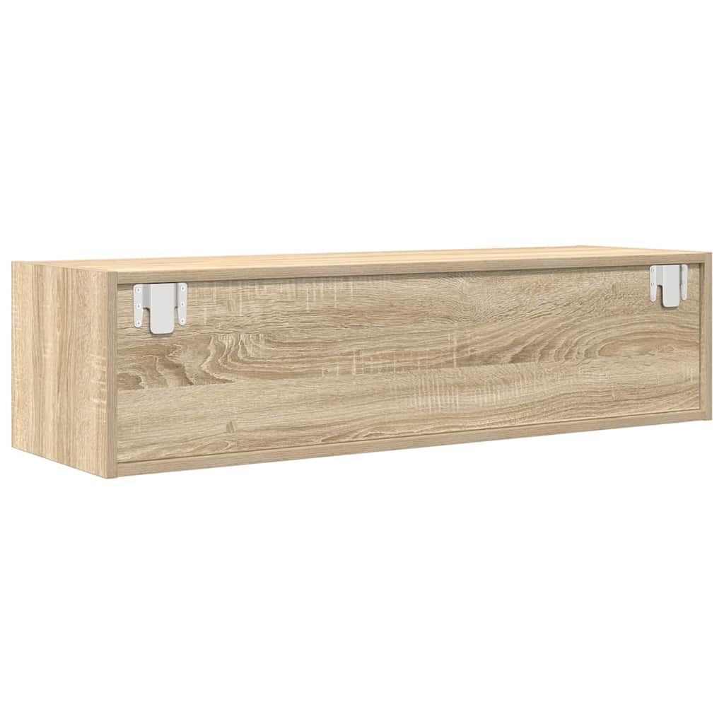 Televizní Skříň 100 X 31 X 25,5 Cm Dub Sonoma Kompozitní Dřevo
