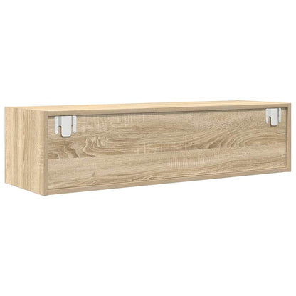 Televizní Skříň 100 X 31 X 25,5 Cm Dub Sonoma Kompozitní Dřevo