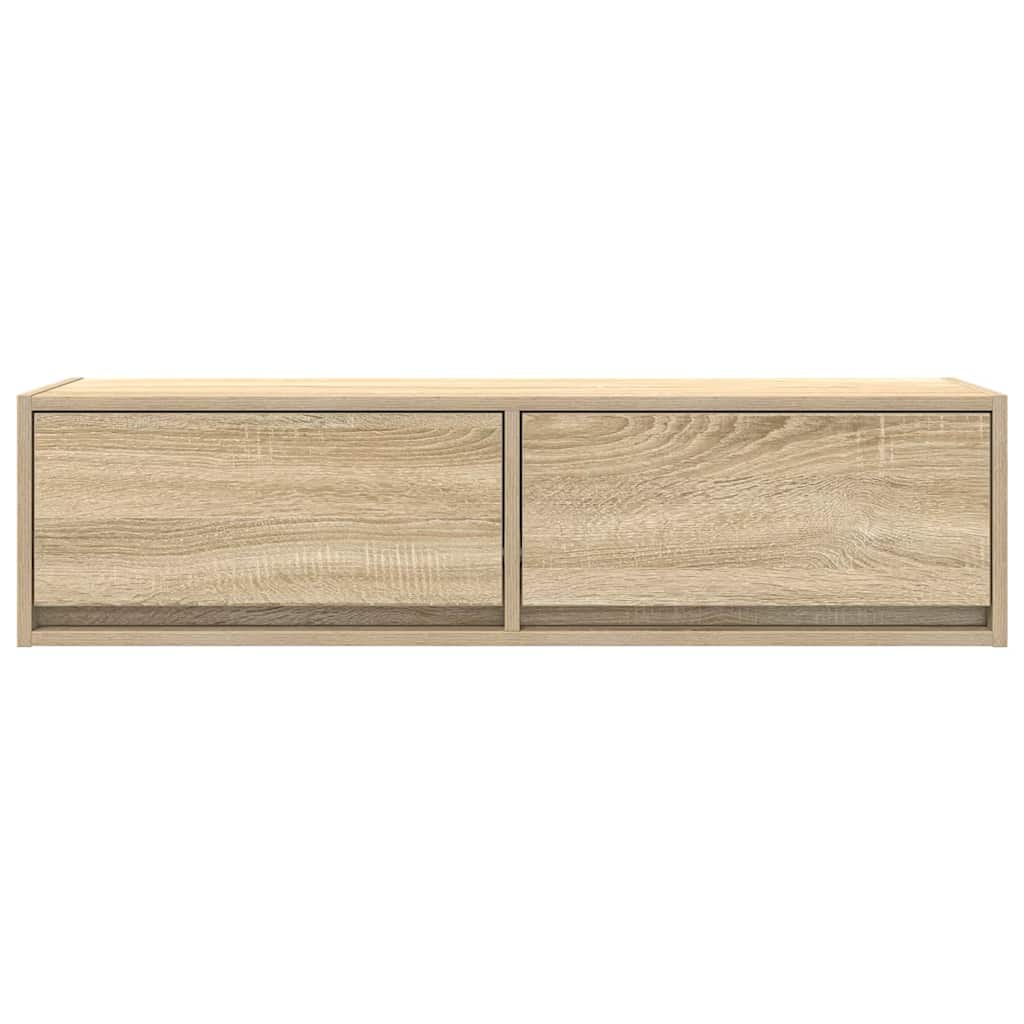 Televizní Skříň 100 X 31 X 25,5 Cm Dub Sonoma Kompozitní Dřevo