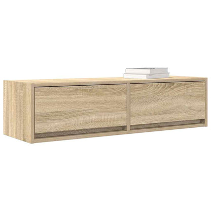 Televizní Skříň 100 X 31 X 25,5 Cm Dub Sonoma Kompozitní Dřevo