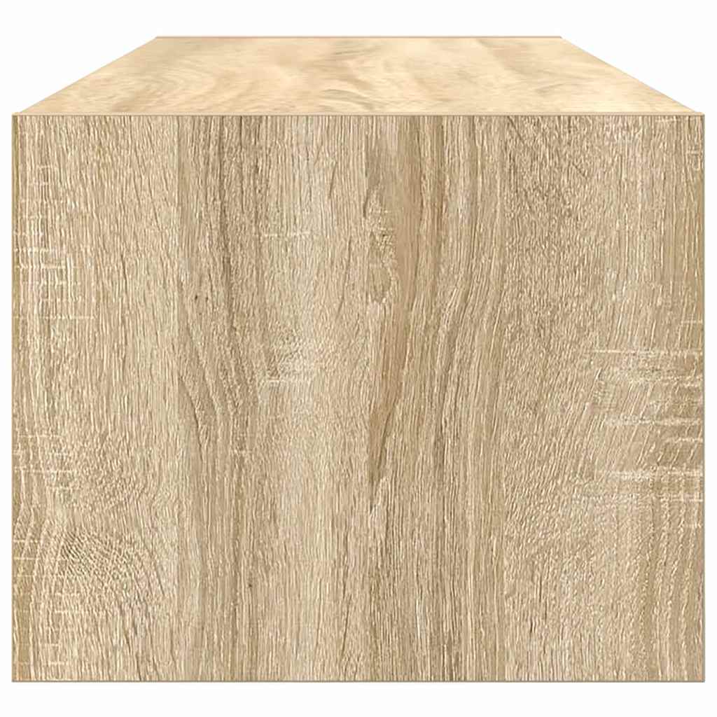 Televizní Skříň 100 X 31 X 25,5 Cm Dub Sonoma Kompozitní Dřevo