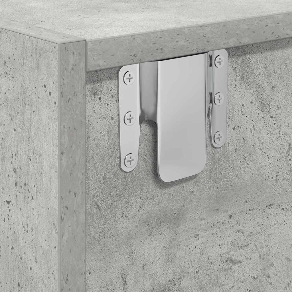 Televizní Skříň 100 X 31 X 25,5 Cm Betonová Šedá