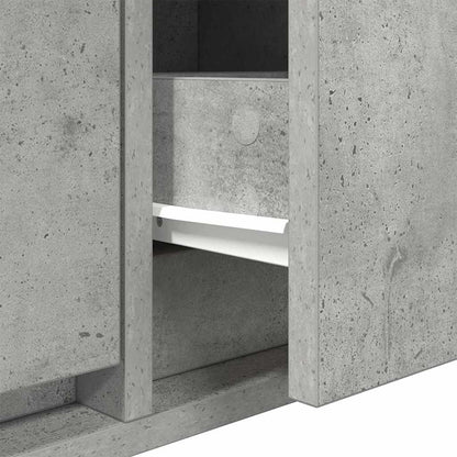 Televizní Skříň 100 X 31 X 25,5 Cm Betonová Šedá