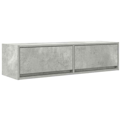 Televizní Skříň 100 X 31 X 25,5 Cm Betonová Šedá