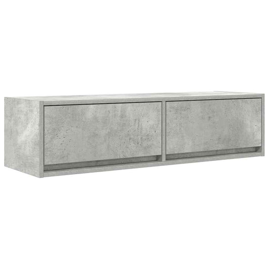 Televizní Skříň 100 X 31 X 25,5 Cm Betonová Šedá