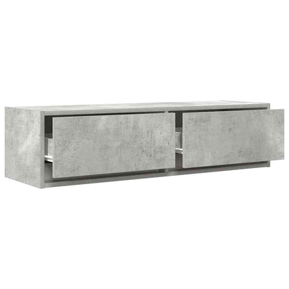 Televizní Skříň 100 X 31 X 25,5 Cm Betonová Šedá
