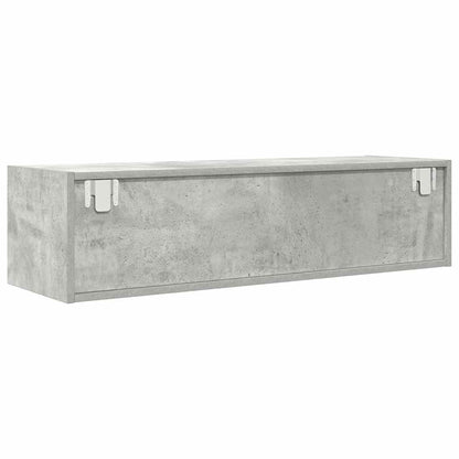 Televizní Skříň 100 X 31 X 25,5 Cm Betonová Šedá