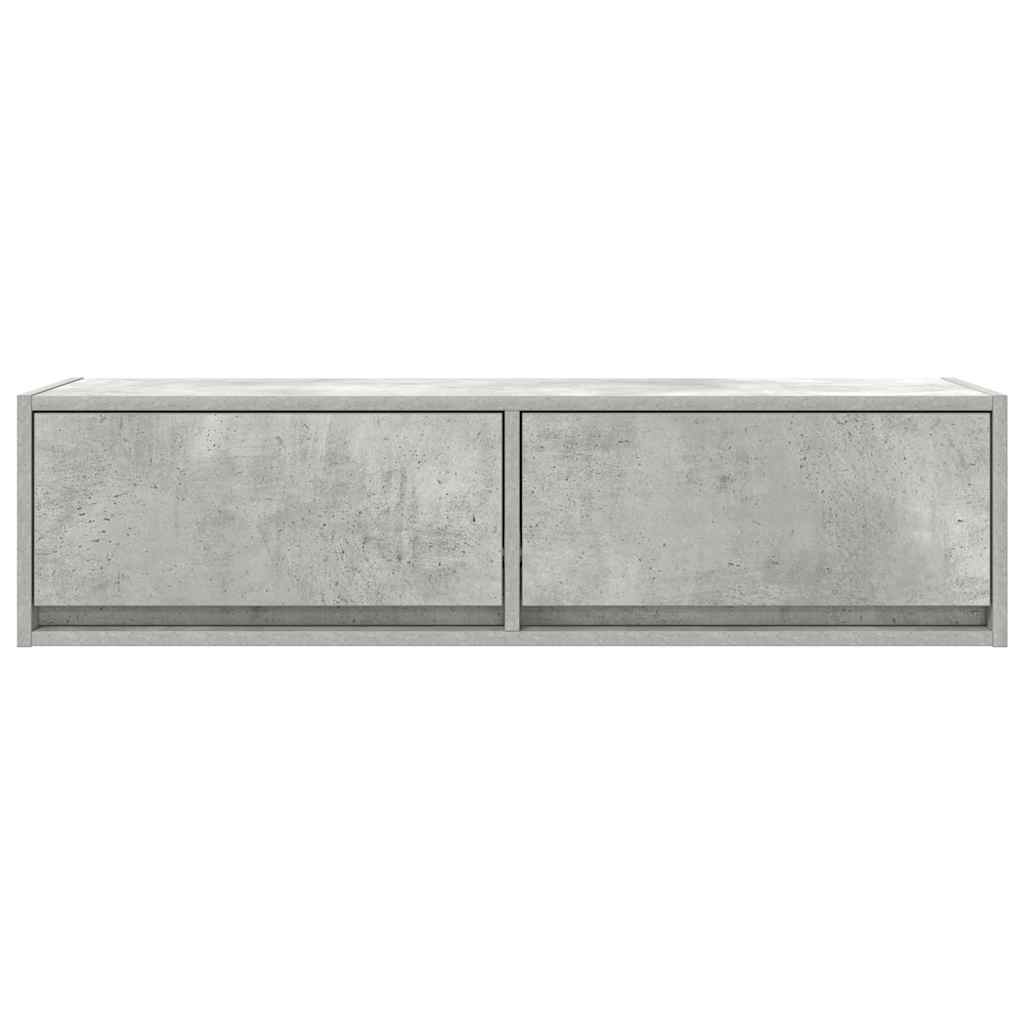 Televizní Skříň 100 X 31 X 25,5 Cm Betonová Šedá