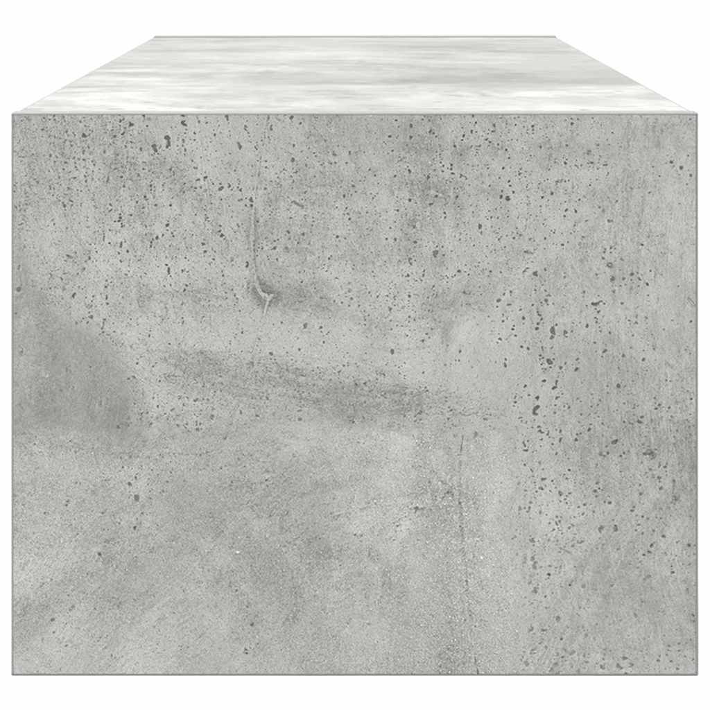 Televizní Skříň 100 X 31 X 25,5 Cm Betonová Šedá
