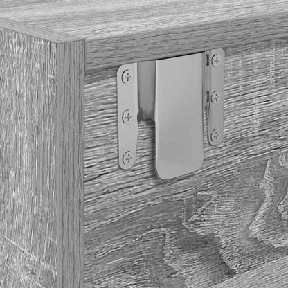 Televizní Skříň 100 X 31 X 25,5 Cm Šedá Sonoma Kompozitní Dřevo