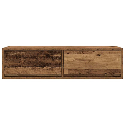 Televizní Skříň 100 X 31 X 25,5 Cm Staré Dřevo Kompozitní Dřevo