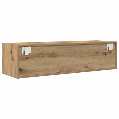 Televizní Skříň 100 X 31 X 25,5 Cm Dub Artisan Kompozitní Dřevo