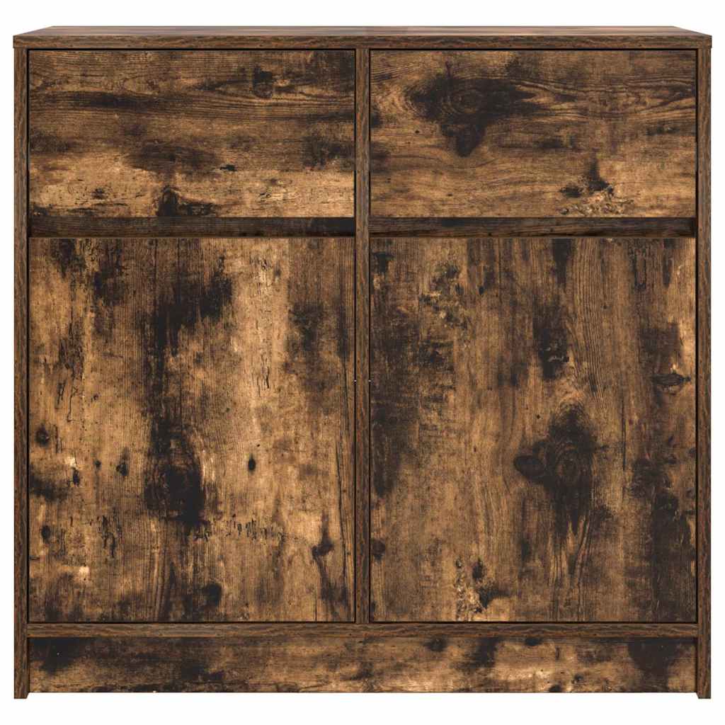 Příborník Se Zásuvkou 80X34X76Cm Dřevěná Konstrukce