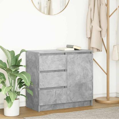 Příborník Se Zásuvkou Bílý 71X35X65 Cm Kompozitní Dřevo