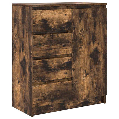Příborník Se Zásuvkami 71X35X84 Cm Kompozitní Dřevo