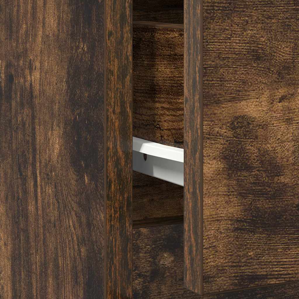 Příborník Se Zásuvkou 71X35X84 Cm Kompozitní Dřevo