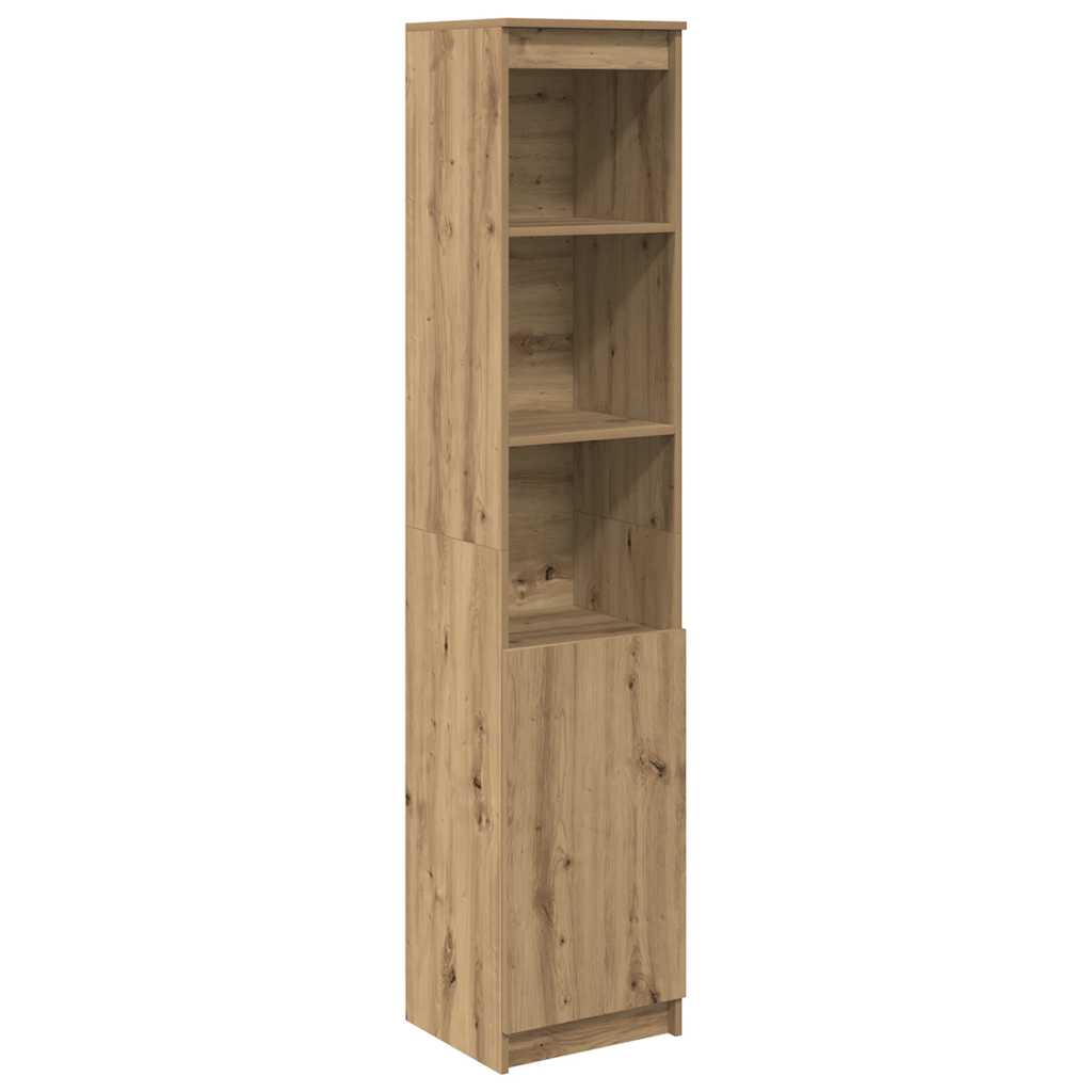 Vysoká Deska Artisan Dub 37,5X35X180 Cm Dřevěná Konstrukce