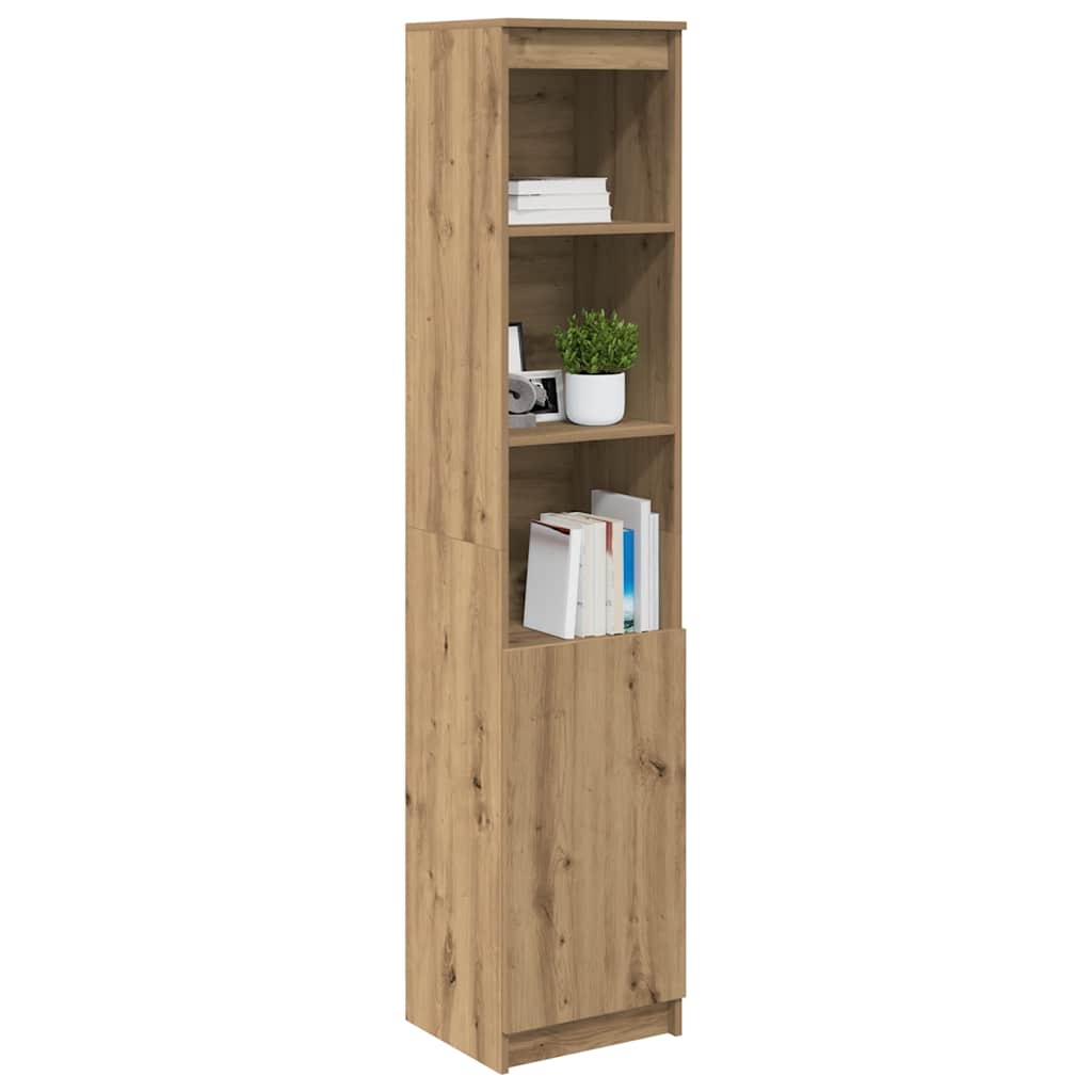 Vysoká Deska Artisan Dub 37,5X35X180 Cm Dřevěná Konstrukce