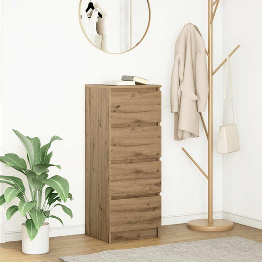 Příborník 37,5X35X99 Cm Kompozitní Dřevo