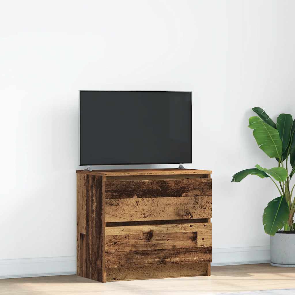 Tv Skříňka 40X35X54 Cm Kompozitní Dřevo