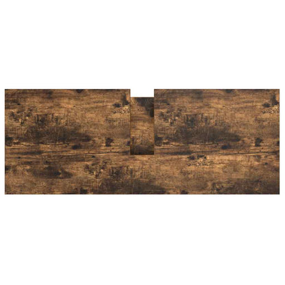 Koupelnová Skříňka S Umyvadlem A Zásuvkami Smoked Oak