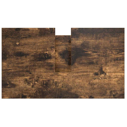 Koupelnová Skříňka S Umyvadlem A Zásuvkami Uzený Dub