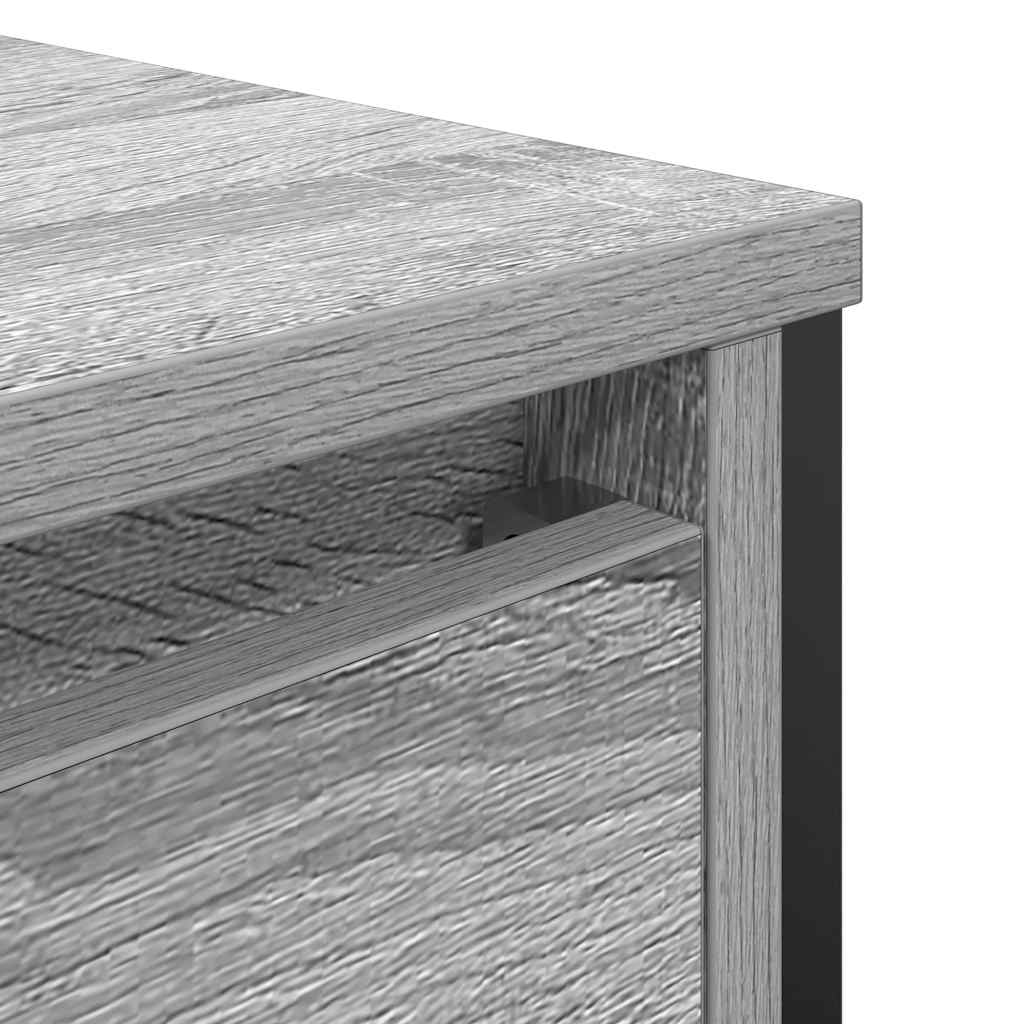 Koupelnová Skříňka S Umyvadlem A Zásuvkami Grey Sonoma