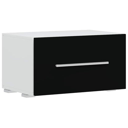 5Dílná Tv Stolky S Led Osvětlením Matné Černé Kompozitní Dřevo Fialová