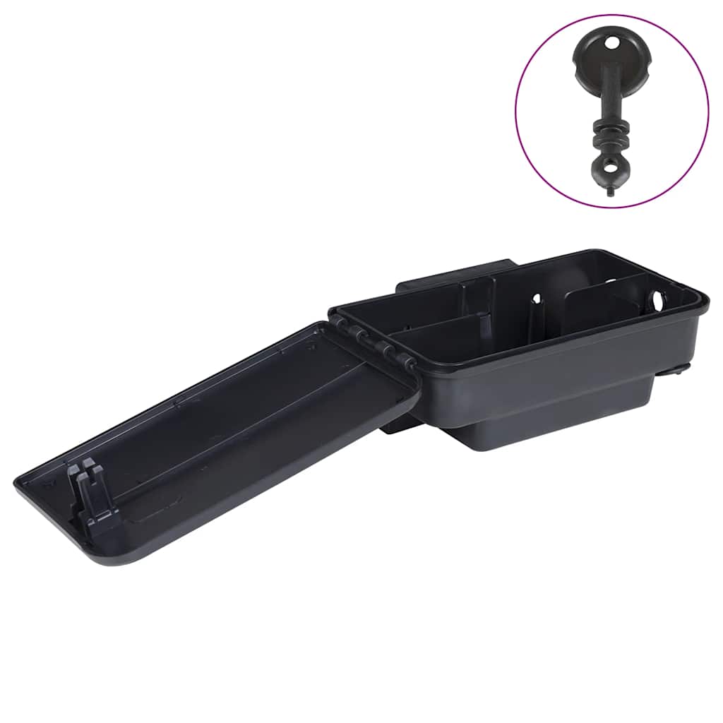 Pasti Na Myši 4 Ks Černé 22X12,5X7,5 Cm