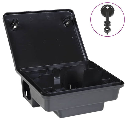 Pasti Na Myši 6 Ks Černé 23X19X9,5 Cm