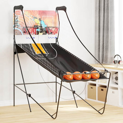 Basketbalový Arkádový Stroj Se 4 Míči Pro 2 Hráče