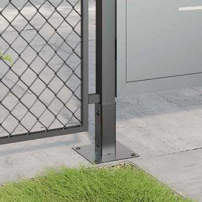Podstavce Pod Sloupky Čtvercové 4 Ks Antracit 51X51 Mm