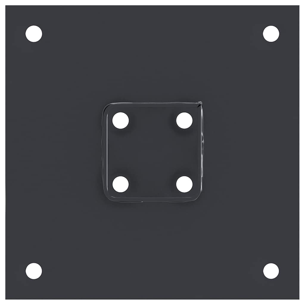 Podstavce Pod Sloupky Čtvercové 4 Ks Antracit 51X51 Mm