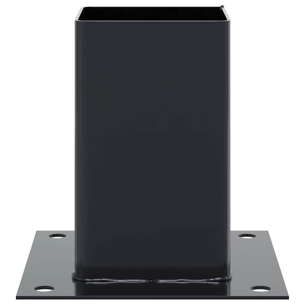 Podstavce Pod Sloupky Čtvercové 4 Ks Antracit 91X91 Mm