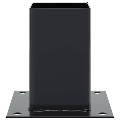 Podstavce Pod Sloupky Čtvercové 4 Ks Antracit 91X91 Mm