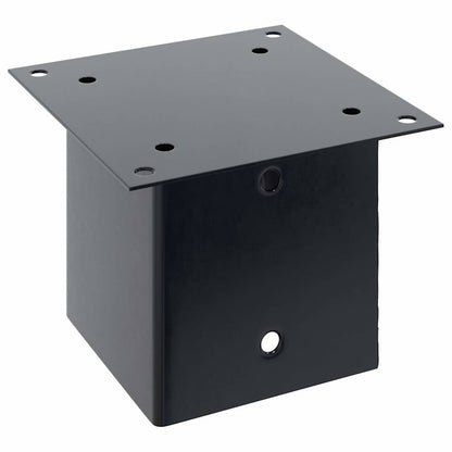Podstavce Pod Sloupky Čtvercové 12 Ks Antracit 141X141 Mm