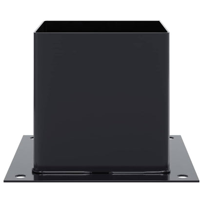 Podstavce Pod Sloupky Čtvercové 12 Ks Antracit 141X141 Mm