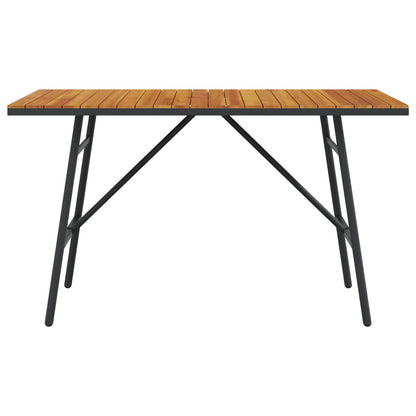 Jídelní Stůl Hnědá 110 X 55 X 61,5 Cm Masivní Akátové Dřevo