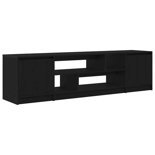 Tv Skříňka Černý Dub 188,5X41X50 Cm Kompozitní Dřevo