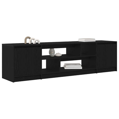 Tv Skříňka Černý Dub 188,5X41X50 Cm Kompozitní Dřevo