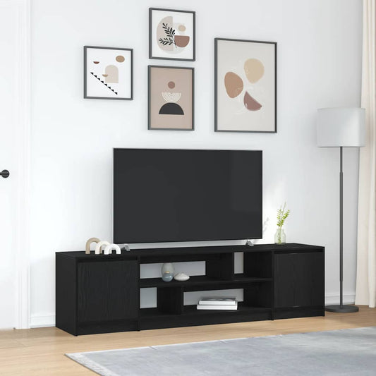 Tv Skříňka Černý Dub 188,5X41X50 Cm Kompozitní Dřevo