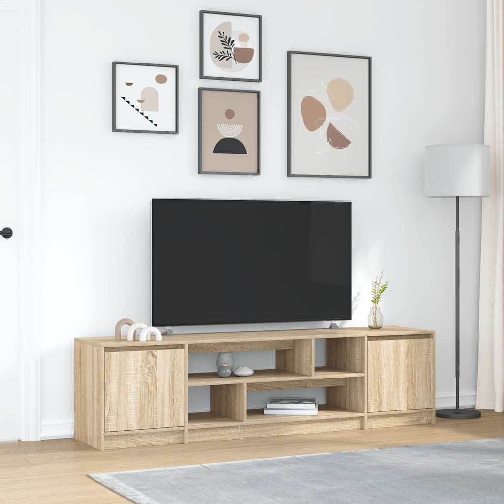 Tv Skříňka Sonoma Dub 188,5X41X50 Cm Kompozitní Dřevo